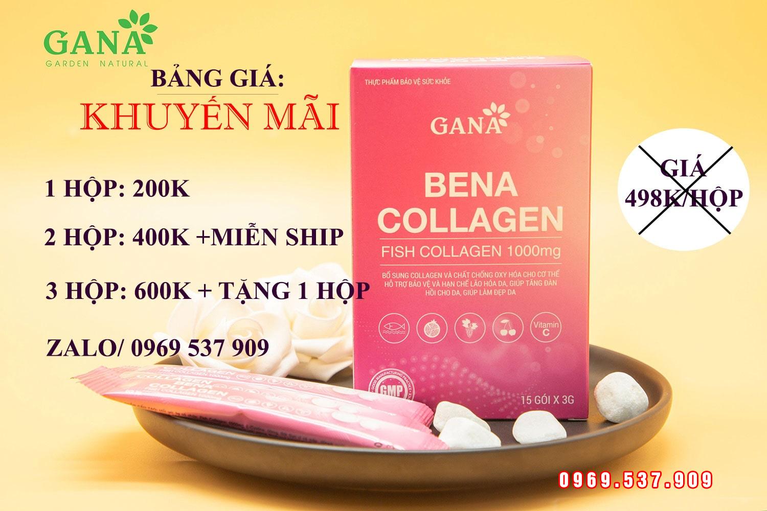 giá collagen bena