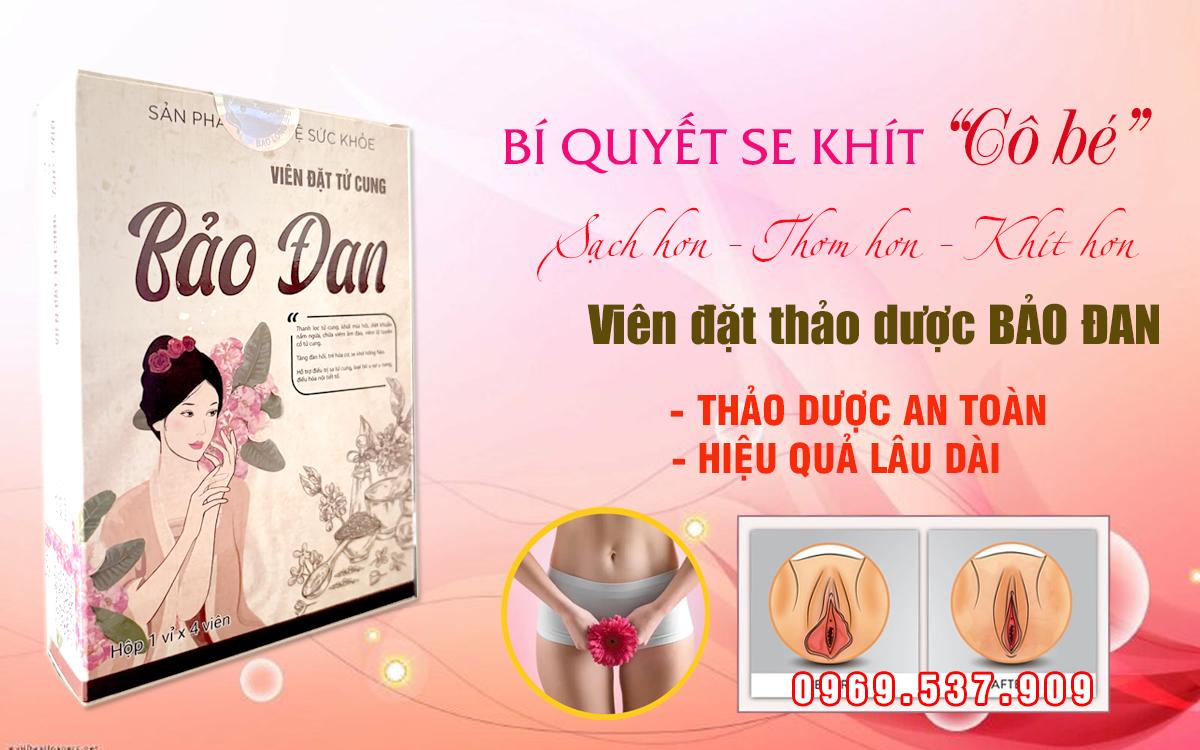 viên đặt se khít vùng kín