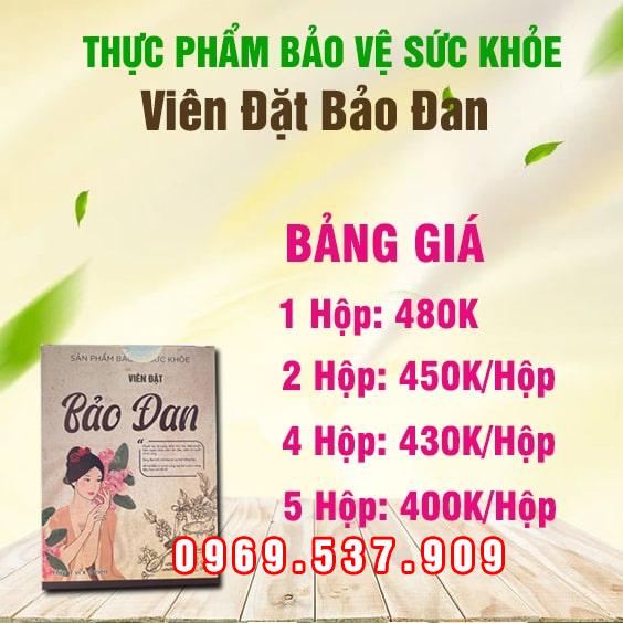 BẢNG GIÁ VIÊN ĐẶT