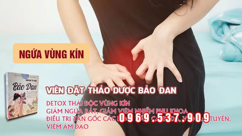 viên đặt trị ngứa vùng kín